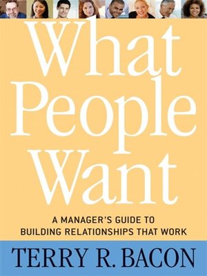 cover image of What People Want